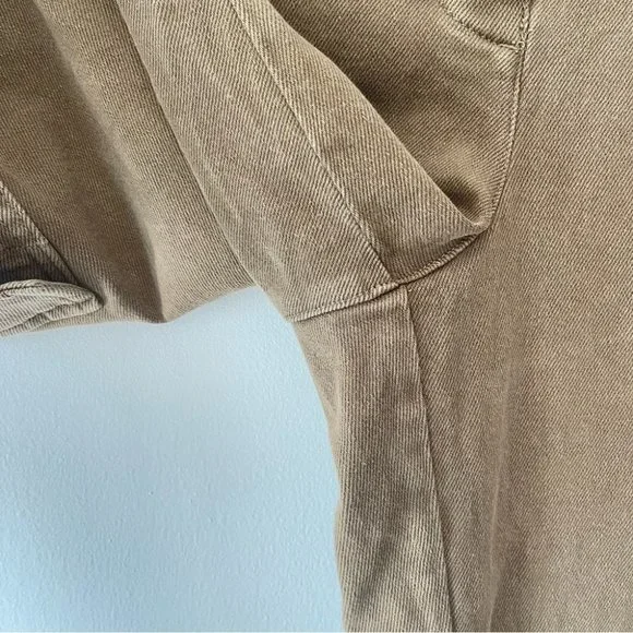 ❌SOLD❌ Wilfred Free Modern Cargo Pant High-waisted cargo pants brown size 8 - Picture 10 of 15